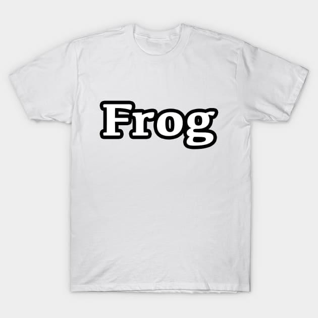 Frog T-Shirt by lenn